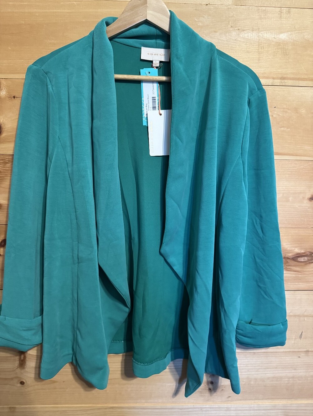 Sky's Are Blue Kelly Green Blazer *NWT *Large